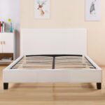 ΚΡΕΒΑΤΙ BECCA 150x200 εκ. ΜΕ PU ΛΕΥΚΟ HM553.01 - Image 3