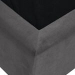 ΚΡΕΒΑΤΙ MALENA ΑΠΟ ΓΚΡΙ ΒΕΛΟΥΔΟ HM651.10 ΓΙΑ ΣΤΡΩΜΑ 90x200 εκ. - Image 6