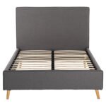 ΚΡΕΒΑΤΙ MAYLIN ΑΠΟ ΓΚΡΙ ΥΦΑΣΜΑ & ΣΚ. ΓΚΡΙ ΡΕΛΙ HM598.10 ΓΙΑ ΣΤΡΩΜΑ 120x200 EK. - Image 4