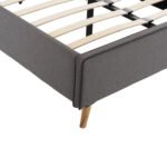 ΚΡΕΒΑΤΙ MAYLIN ΑΠΟ ΓΚΡΙ ΥΦΑΣΜΑ & ΣΚ. ΓΚΡΙ ΡΕΛΙ HM598.10 ΓΙΑ ΣΤΡΩΜΑ 120x200 EK. - Image 6