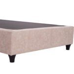ΚΡΕΒΑΤΙ MALENA ΑΠΟ ΜΠΕΖ ΥΦΑΣΜΑ NUBUCK HM647.22 ΓΙΑ ΣΤΡΩΜΑ 120x200 εκ. - Image 6