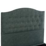 ΚΡΕΒΑΤΙ MALENA ΑΠΟ ΠΡΑΣΙΝΟ ΥΦΑΣΜΑ τύπου NUBUCK, HM647.27 ΓΙΑ ΣΤΡΩΜΑ 120x200 εκ. - Image 6