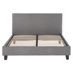 ΚΡΕΒΑΤΙ BECCA ΑΠΟ ΥΦΑΣΜΑ ΓΚΡΙ HM553.11 ΓΙΑ ΣΤΡΩΜΑ 150x200 EK. - Image 4