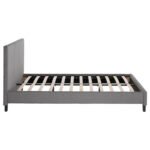 ΚΡΕΒΑΤΙ BECCA ΑΠΟ ΥΦΑΣΜΑ ΓΚΡΙ HM553.11 ΓΙΑ ΣΤΡΩΜΑ 150x200 EK. - Image 5