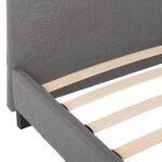 ΚΡΕΒΑΤΙ BECCA ΑΠΟ ΥΦΑΣΜΑ ΓΚΡΙ HM553.11 ΓΙΑ ΣΤΡΩΜΑ 150x200 EK. - Image 6