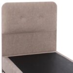 ΚΡΕΒΑΤΙ DOLORES ΜΠΕΖ ΥΦΑΣΜΑ HM649.22 ΓΙΑ ΣΤΡΩΜΑ 90x200 εκ. - Image 6