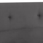 ΚΡΕΒΑΤΙ HM648.10 DOLORES, ΓΚΡΙ ΒΕΛΟΥΔΟ, 120x200 εκ - Image 4