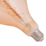 ΛΑΜΠΤΗΡΑΣ LED FILAMENT 8W E27 3000K TEA COLOR DIMMABLE HM4052.02 - Image 3