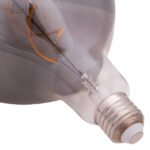 ΛΑΜΠΤΗΡΑΣ LED FILAMENT 8W E27 3000K SMOKE DIMMABLE HM4051.03 - Image 3