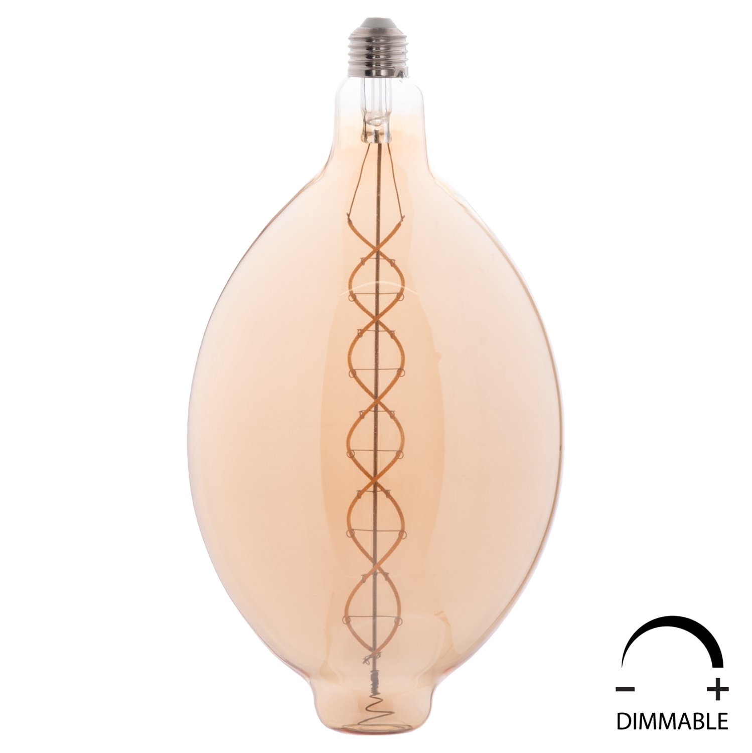 lamptiras-bt180-led-filament-8w-e27-3000 ΛΑΜΠΤΗΡΑΣ LED FILAMENT 8W E27 3000K TEA COLOR DIMMABLE HM4051.02 - Image 1
