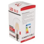 ΛΑΜΠΤΗΡΑΣ HM4045 LED FILAMENT 8W E27 3000K GOLD DIMMABLE - Image 5