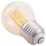 ΛΑΜΠΤΗΡΑΣ HM4046.02 LED FILAMENT 6W E27 3000K GOLD DIMMABLE - Image 3