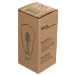 ΛΑΜΠΤΗΡΑΣ HM4188.02 LED FILAMENT 8W E27 DIMMABLE 3000K GOLD - Image 5