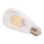 ΛΑΜΠΤΗΡΑΣ HM4189.01 LED FILAMENT 12W E27 2700K ΔΙΑΦΑΝΟΣ - Image 3