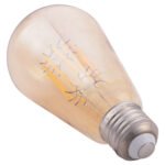 ΛΑΜΠΤΗΡΑΣ HM4189.02 LED FILAMENT 12W E27 2700K GOLD - Image 3