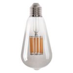 ΛΑΜΠΤΗΡΑΣ HM4189.03 LED FILAMENT 12W E27 2700K SMOKE