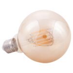 ΛΑΜΠΤΗΡΑΣ GLOBO LED FILAMENT 12W E27 3000K ΧΡΥΣΟ HM4049.02 - Image 3