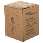 ΛΑΜΠΤΗΡΑΣ GLOBO LED FILAMENT 8W E27 3000K ΔΙΑΦΑΝΟΣ DIMMABLE HM4050.01 - Image 5