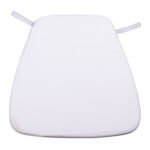 ΜΑΞΙΛΑΡΙ TIFFANYS HM8058.41FC ΜΕ ΥΦΑΣΜΑ WATER REPELLENT ΛΕΥΚΟ 43,5x40x3Υεκ.