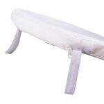 ΜΑΞΙΛΑΡΙ TIFFANYS HM8058.41FC ΜΕ ΥΦΑΣΜΑ WATER REPELLENT ΛΕΥΚΟ 43,5x40x3Υεκ. - Image 3