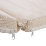 ΜΑΞΙΛΑΡΙ ΞΑΠΛΩΣΤΡΑΣ TEXTILENE 600gr/m2 2X1 SIFNOS ΜΠΕΖ HM11234.60T 196(117+1+78)x58x6εκ. - Image 4