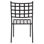 ΜΕΤΑΛΛΙΚΗ ΚΑΡΕΚΛΑ EMERY HM5509 ΣΕ ΜΑΥΡΗ ΑΠΟΧΡΩΣΗ 46x58x88  cm - Image 6