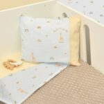 Κουβέρτα Λίκνου Διπλής Όψης Minky Design 504 Sophie La Girafe