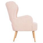 ΜΠΕΡΖΕΡΑ ΠΟΛΥΘΡΟΝΑ MYLIE ΜΠΟΥΚΛΕ ΥΦΑΣΜΑ ΕΚΡΟΥ HM8394.20 66x76x90Υ εκ. - Image 4