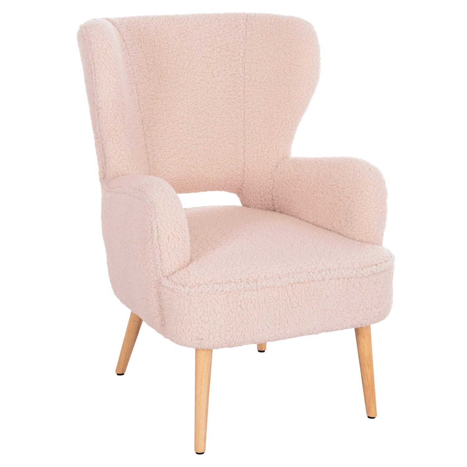 mperzera-polythrona-ekroy-mpoykle-fb9839 ΜΠΕΡΖΕΡΑ ΠΟΛΥΘΡΟΝΑ MYLIE ΜΠΟΥΚΛΕ ΥΦΑΣΜΑ ΕΚΡΟΥ HM8394.20 66x76x90Υ εκ. - Image 1