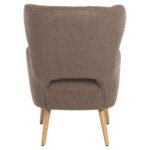 ΜΠΕΡΖΕΡΑ ΠΟΛΥΘΡΟΝΑ MYLIE ΜΠΟΥΚΛΕ ΥΦΑΣΜΑ ΚΑΦΕ ΑΝΟΙΧΤΟ HM8394.25 67x75x93Υ εκ. - Image 6