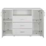 ΜΠΟΥΦΕΣ ΜΕ 2 ΝΤΟΥΛΑΠΙΑ Κ 3 ΣΥΡΤΑΡΙΑ ADLER ΛΕΥΚΟΣ HM2430.03 120X45X85Y εκ. - Image 4