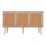 ΜΠΟΥΦΕΣ ΜΕΛΑΜΙΝΗΣ COLM- ΣΥΝΘ. RATTAN ΣΤΙΣ ΠΟΡΤΕΣ HM9220.11 120Χ39Χ70Υεκ. - Image 3