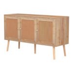 ΜΠΟΥΦΕΣ ΜΕΛΑΜΙΝΗΣ COLM- ΣΥΝΘ. RATTAN ΣΤΙΣ ΠΟΡΤΕΣ HM9220.11 120Χ39Χ70Υεκ. - Image 4