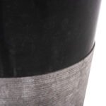 ΝΙΠΤΗΡΑΣ ΜΑΡΜΑΡΙΝΟΣ ΚΩΝΙΚΟΣ ΣΕ ΜΑΥΡΟ & ΓΚΡΙ Φ40x90Yεκ.HM7808.01 - Image 6