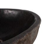 ΝΙΠΤΗΡΑΣ STONE SINK ΛΑΞΕΥΜΕΝΗ ΠΕΤΡΑ ΓΚΡΙ ΧΡΩΜΑ 40x40x20Yεκ.HM7807 - Image 6
