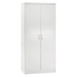 ΝΤΟΥΛΑΠΑ 2ΦΥΛΛΗ JENNA ΛΕΥΚΗ HM368.05 80x43x181 εκ.