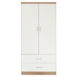 ΝΤΟΥΛΑΠΑ 2ΦΥΛΛΗ ME 2 ΣΥΡΤΑΡΙΑ REINA HM338.06 SONAMA-ΛΕΥΚΗ 80Χ42,5Χ180,5Υ εκ. - Image 4