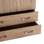 ΝΤΟΥΛΑΠΑ 3ΦΥΛΛΗ CARLY HM384.02 ΜΕ ΔΥΟ ΣΥΡΤΑΡΙΑ SONAMA 150X55Χ180Υεκ. - Image 6