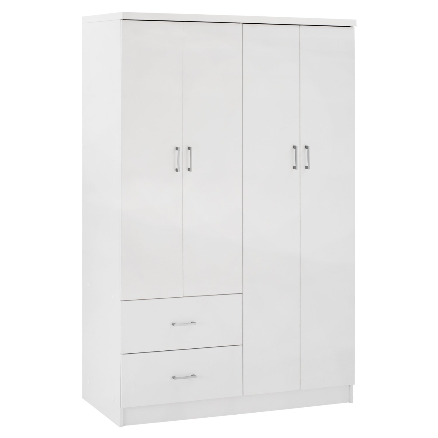 ntoylapa-4fylli-me-2-syrtaria-fb933905-l ΝΤΟΥΛΑΠΑ 4ΦΥΛΛΗ ME 2 ΣΥΡΤΑΡΙΑ BLAKELY HM339.05 ΛΕΥΚΗ 120Χ42,5Χ180,5 εκ. - Image 1