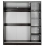 ΝΤΟΥΛΑΠΑ ΔΙΦΥΛΛΗ ADLER ΣΥΡΟΜΕΝΗ ΜΕ ΚΑΘΡΕΠΤΗ ΒΕΓΓΕ HM2434.02 160x60x210 εκ. - Image 4