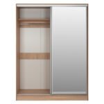 ΝΤΟΥΛΑΠΑ ΔΙΦΥΛΛΗ ΣΥΡΟΜΕΝΗ ΜΕ ΚΑΘΡΕΠΤΗ SONAMA HM2434 160x60x210 εκ. - Image 3