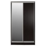 ΝΤΟΥΛΑΠΑ ΣΥΡΟΜΕΝΗ ADLER ΣΥΡΟΜΕΝΗ ΜΕΛΑΜΙΝΗΣ 120x60x220Υεκ. ΔΙΦΥΛΛΗ WENGE ΜΕ ΚΑΘΡΕΠΤΗ HM2460.02 - Image 3