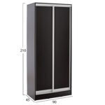 ΝΤΟΥΛΑΠΑ ΣΥΡΟΜΕΝΗ ADLER ΜΕΛΑΜΙΝΗΣ 90x45x210Yεκ. ΒΕΓΓΕ 2ΦΥΛΛΗ HM2436.02 - Image 2