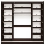 ΝΤΟΥΛΑΠΑ ΣΥΡΟΜΕΝΗ ADLER ΜΕΛΑΜΙΝΗΣ ΒΕΓΓΕ ΜΕ ΚΑΘΡΕΦΤΗ 3ΦΥΛΛΗ 240x60X240Yεκ.HM2462.02 - Image 4