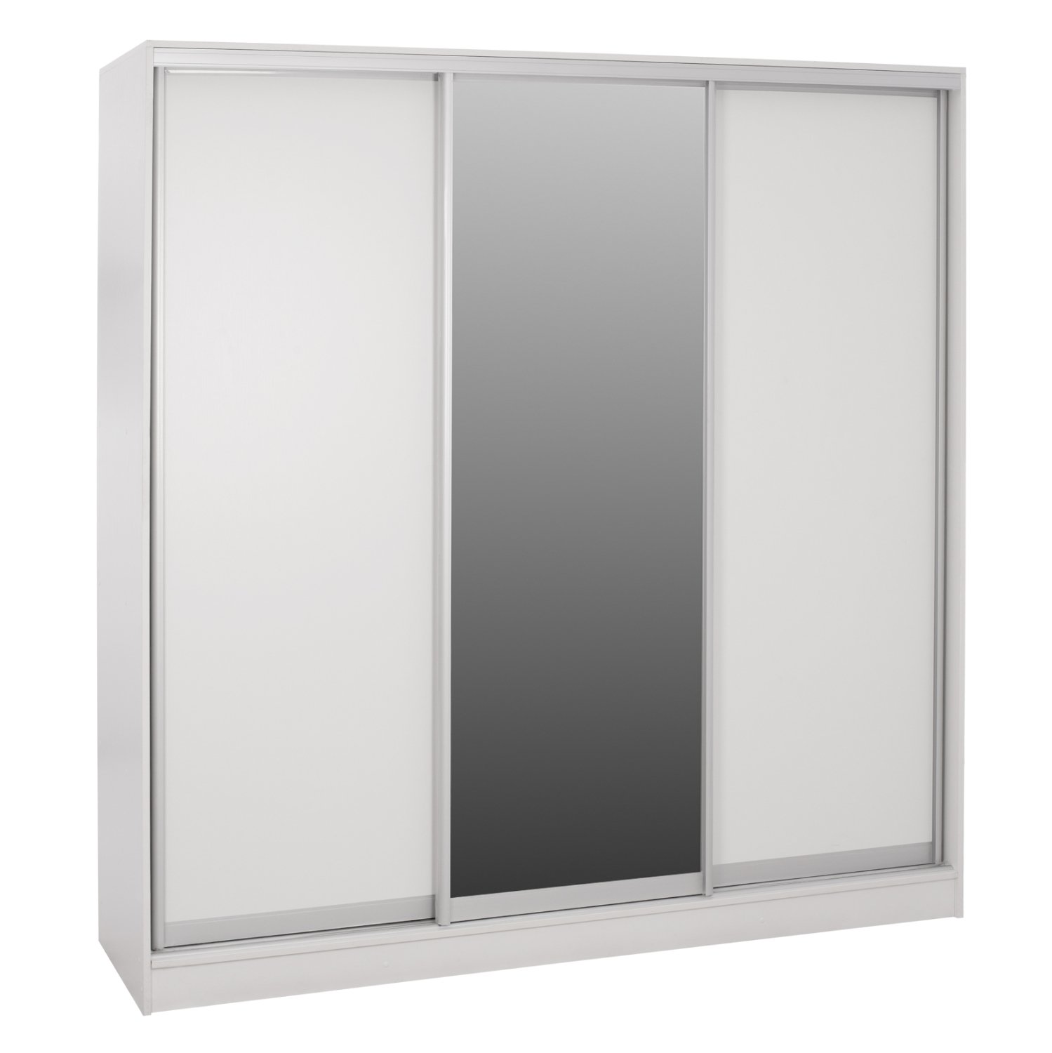 ntoylapa-syromeni-melaminis-leyki-me-kat ΝΤΟΥΛΑΠΑ ΣΥΡΟΜΕΝΗ ADLER ΜΕΛΑΜΙΝΗΣ ΛΕΥΚΗ ΜΕ ΚΑΘΡΕΠΤΗ HM2435.03 200X60X210Υεκ - Image 1