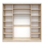 ΝΤΟΥΛΑΠΑ ΣΥΡΟΜΕΝΗ ΜΕΛΑΜΙΝΗΣ SONAMA ΜΕ ΚΑΘΡΕΦΤΗ 3ΦΥΛΛΗ HM2462.01  240x240x60 εκ. - Image 3