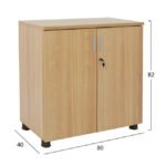 ΝΤΟΥΛΑΠΙ ΓΡΑΦΕΙΟΥ VANCE ΕΠΑΓΓΕΛΜΑΤΙΚΟ ΟΞΙΑ HM2053.11 80Χ40Χ82Υ εκ. - Image 2