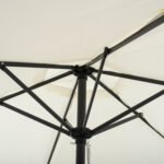 ΟΜΠΡΕΛΑ ΑΛΟΥΜΙΝΙΟΥ Φ250x236 εκ.ΜΕ 6 ΑΚΤΙΝΕΣ KACEN HM6030.02 ΕΚΡΟΥ ΓΚΡΙ - Image 5