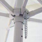 ΟΜΠΡΕΛΑ ΕΠΑΓΓΕΛΜΑΤΙΚΗ BRAYDON  2M ΕΚΡΟΥ ΜΟΝΟΚΟΜΜΑΤΟΣ ΙΣΤΟΣ HM6001 - Image 3