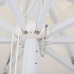 ΟΜΠΡΕΛΑ ΕΠΑΓΓΕΛΜΑΤΙΚΗ ALU 3Μ ΕΚΡΟΥ ΜΟΝΟΚΟΜΑΤΟΣ ΙΣΤΟΣ HM6006 - Image 6